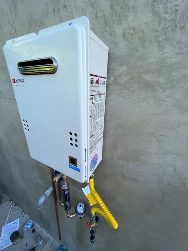 Tankless water heater installation for Eddington Park homes